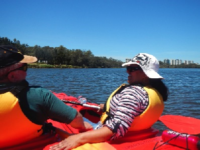 Brian my paddling buddy 9/11/2012