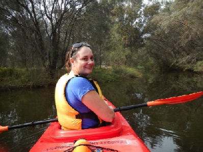 My paddling buddy