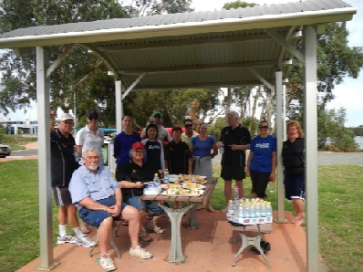 Morning tea & group swap 24/4/2013